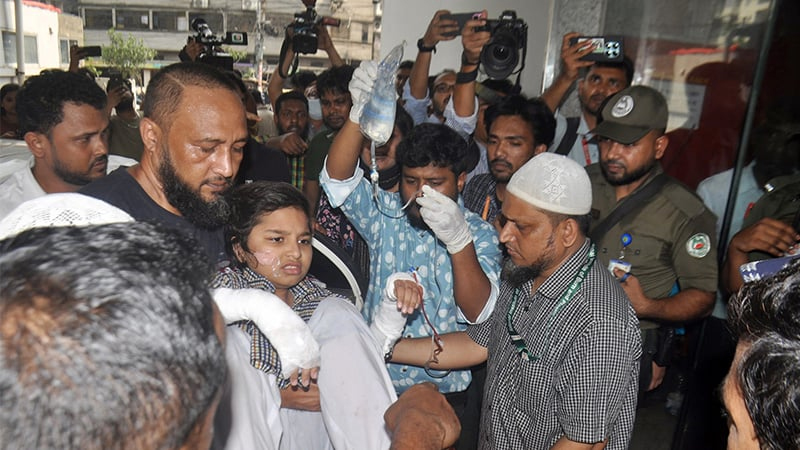 উত্তরায় বিমান বিধ্বস্ত: মঙ্গলবার রাষ্ট্রীয় শোক